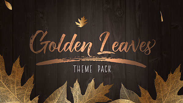 fall church media golden leaves